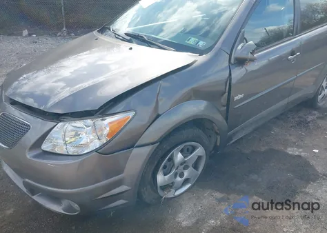 2005 Pontiac Vibe из США, поврежденный, VIN 5Y2SL63885Z444461